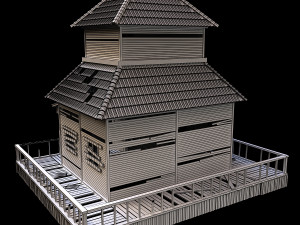 old house Model 3D
