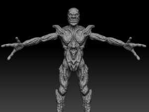 monster 3D Model