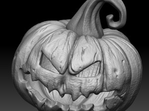 Halloween pumpkin 3D मॉडल