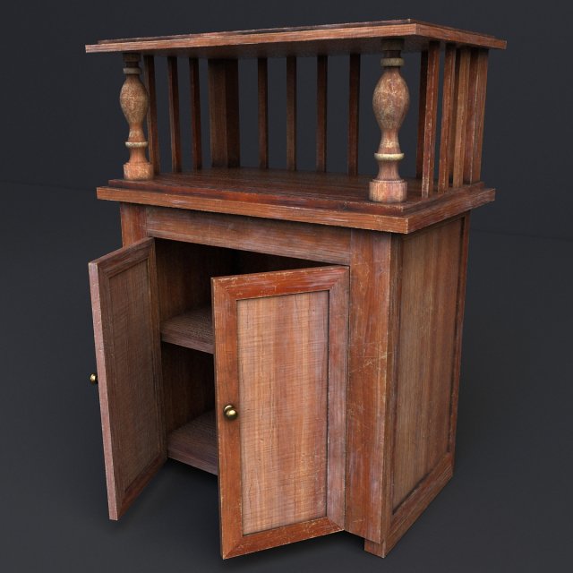 bedroom furniture Modèle 3D .c4d .max .obj .3ds .fbx .stl .blend 