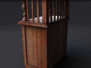 bedroom furniture Modèle 3D