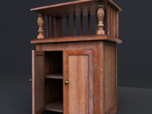 bedroom furniture Modèle 3D