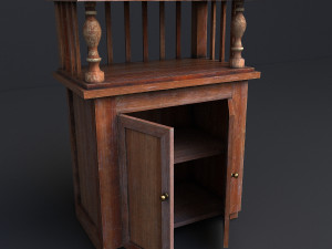 bedroom furniture Modèle 3D