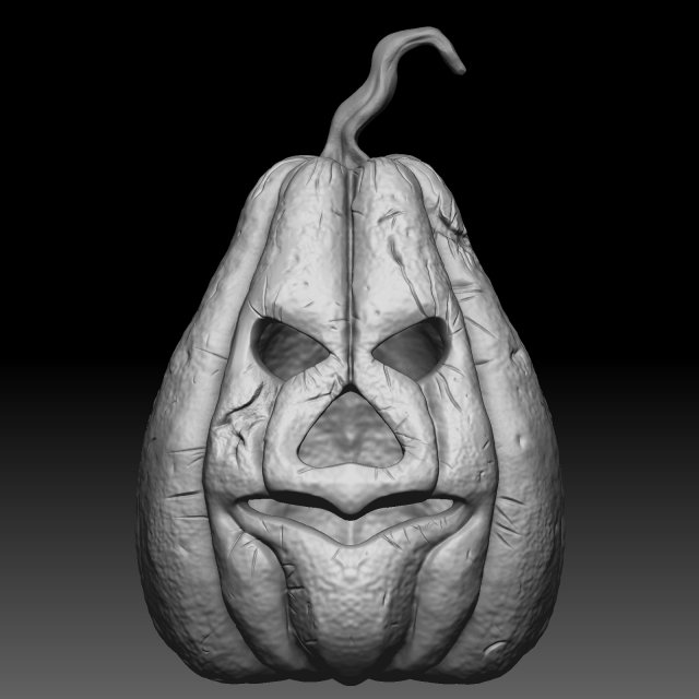 halloween pumpkin 3D 모델 .c4d .max .obj .3ds .fbx .stl .blend 