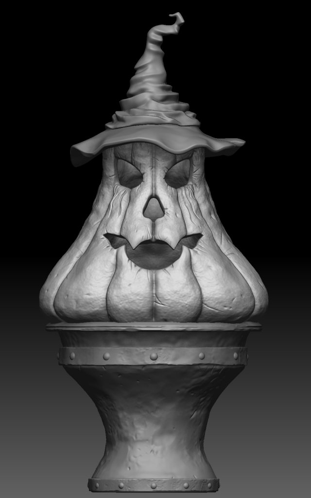pumpkin 3D 模型 .c4d .max .obj .3ds .fbx .stl .blend 