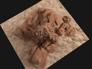 rock desert 3D Model