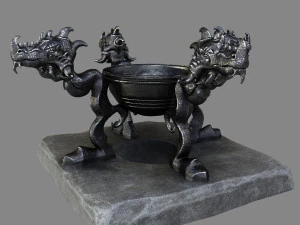 witch cauldron 3D Model