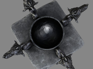 witch cauldron Modèle 3D