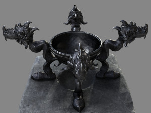 witch cauldron Modèle 3D
