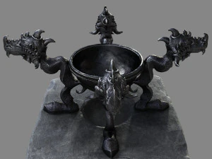 witch cauldron 3D Model