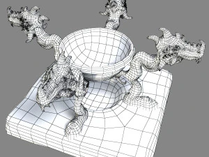 witch cauldron 3D Model