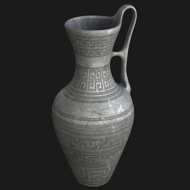 old jug Modello 3D .c4d .max .obj .3ds .fbx .stl .blend 