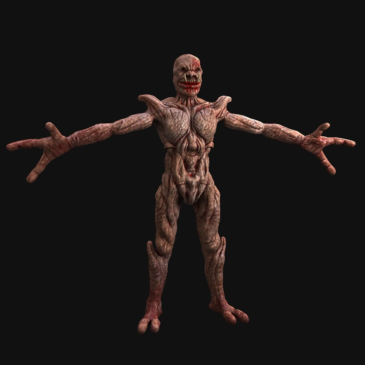 monster 3D Model .c4d .max .obj .3ds .fbx .stl .blend