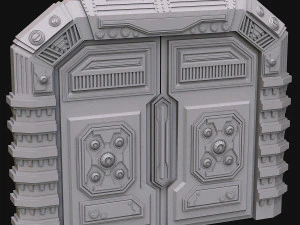 विज्ञान कथा द्वार 3D मॉडल