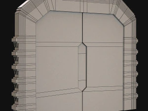 विज्ञान कथा द्वार 3D मॉडल