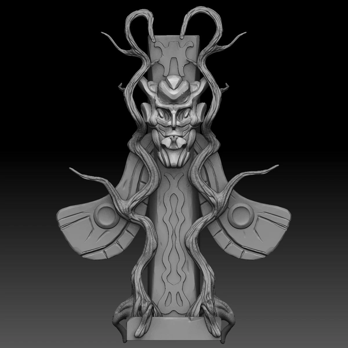 totem Modello 3D .c4d .max .obj .3ds .fbx .stl .blend 