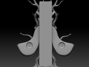 totem Modèle 3D