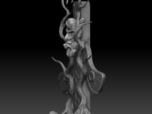 totem Modèle 3D