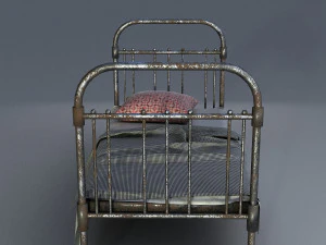 old bed 3D Model
