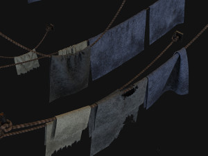 cloth dirty 3D Model