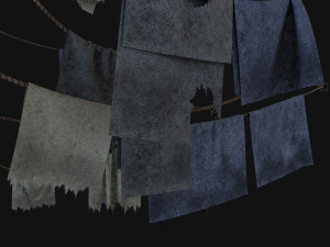 cloth dirty 3D Model