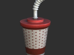 plastic drinking cup 3D Model