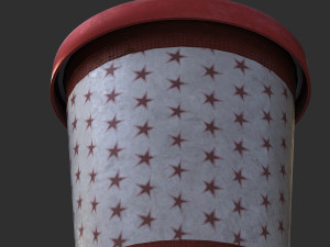 plastic drinking cup Model 3D