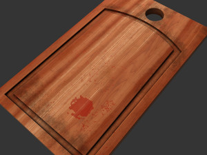 cutting board Modelo 3D
