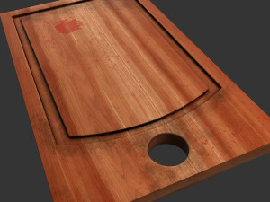 cutting board 3D Модель