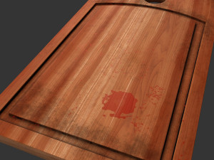 cutting board 3D Модель