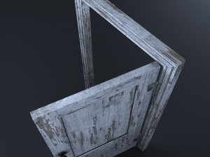 old door 3D-Modell