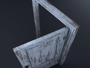 old door 3D Model