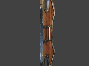 shield wood Modelo 3D