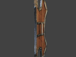 shield wood 3D Model