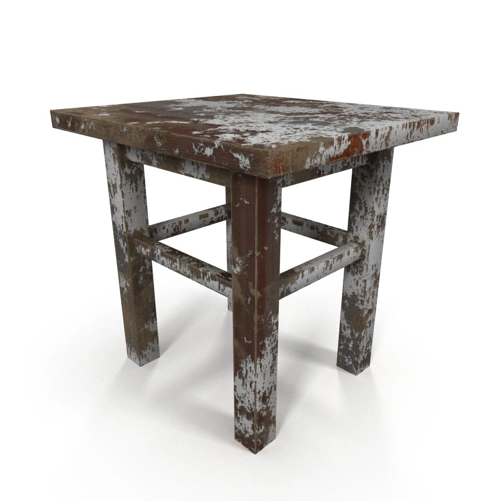 stool 3D Model .c4d .max .obj .3ds .fbx .stl .blend 