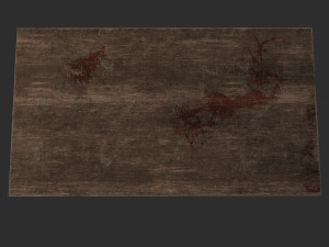 old wooden table 3D Модель