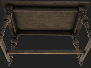 old table 3D 模型