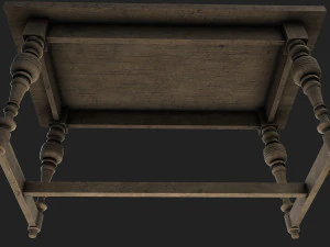 old table 3D Model