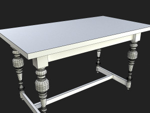 old table 3D 模型