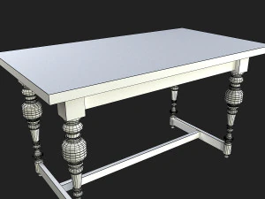 old table 3D Model