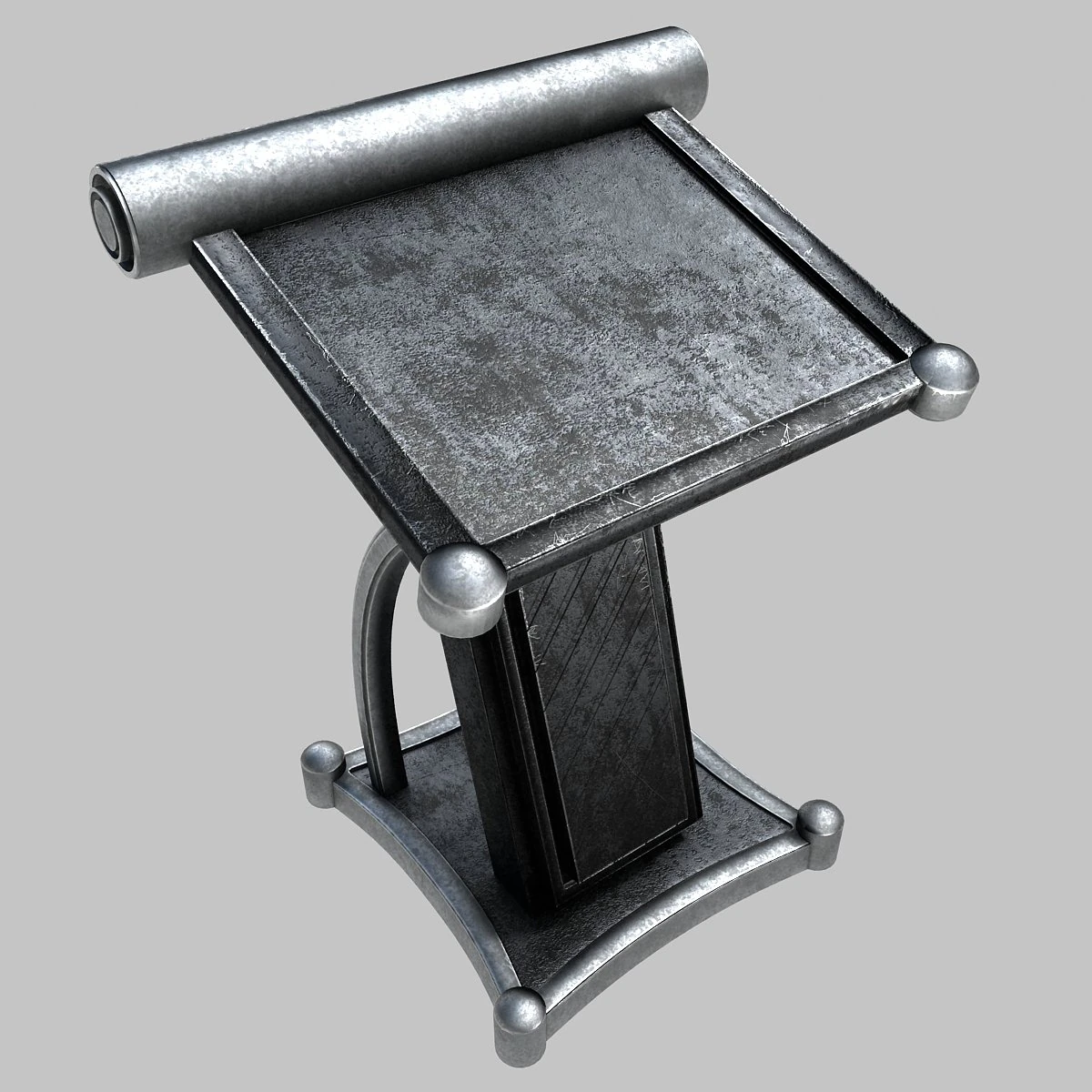 pulpit 3D Model .c4d .max .obj .3ds .fbx .stl .blend 