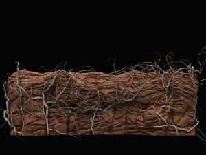 desert cliff Modelo 3D