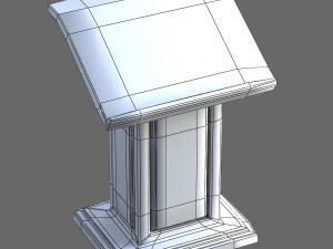 pulpit 3D Model