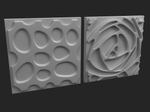 wall panel 3D 模型
