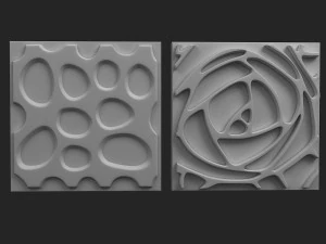 panel de pared Modelo 3D