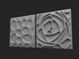 panel de pared Modelo 3D