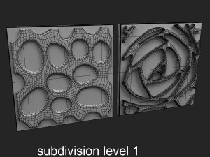 panel de pared Modelo 3D