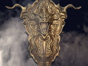 shield fantasy Modèle 3D