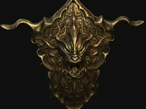 shield fantasy 3D 모델