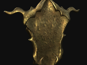 shield fantasy 3D 모델